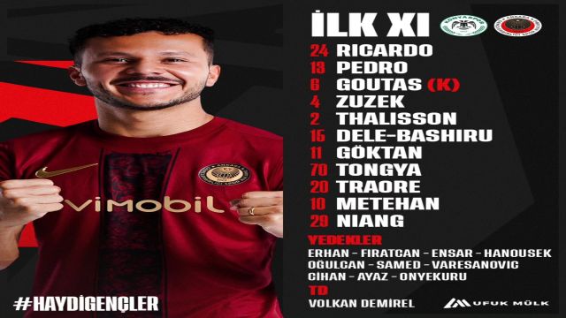 Konyaspor - Gençlerbirliği maçı başladı...