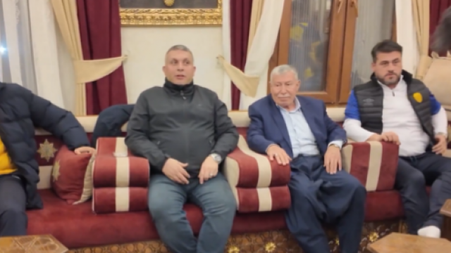 Şanlıurfa'da dostluk görüntüleri...