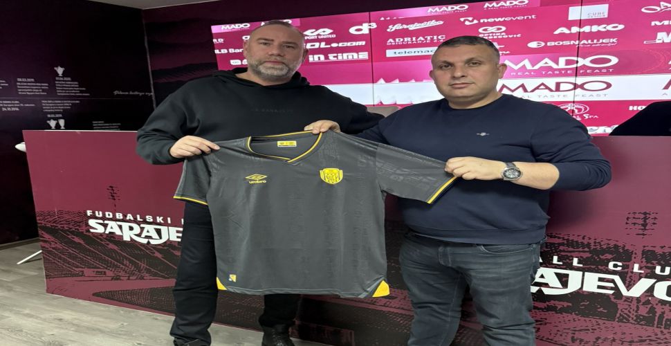 Ankaragücü Başkanı İlhami Alparslan, Sarejevo Kulübü'nü ziyaret etti.