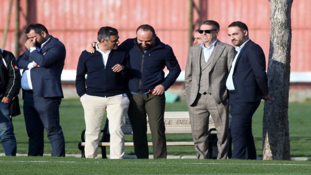 Arda Çakmak antremanı izledi!