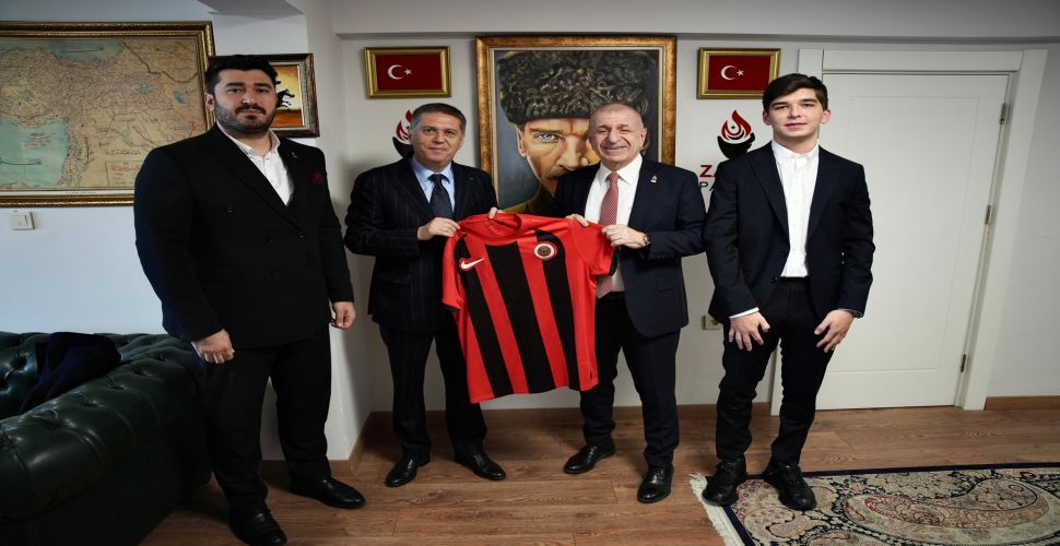 Başkan Arda Çakmak’tan Ümit Özdağ’a nezaket ziyareti