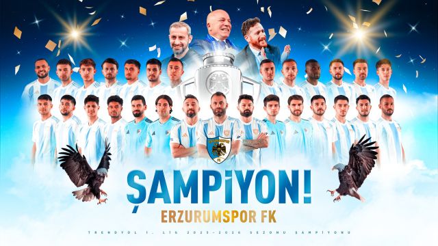 Erzurumspor Süper Ligde!