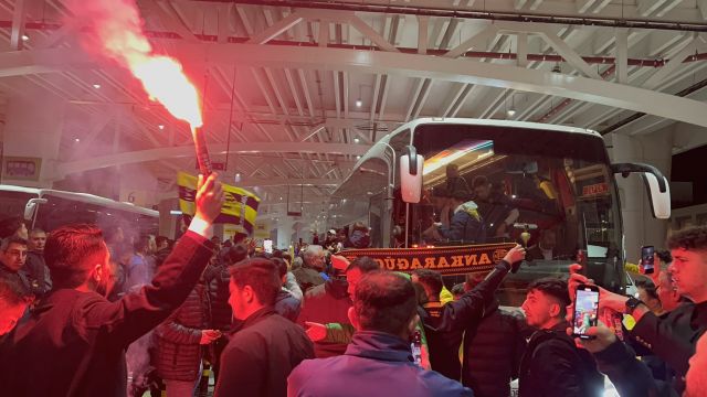 Esenboğa'da büyük coşku!