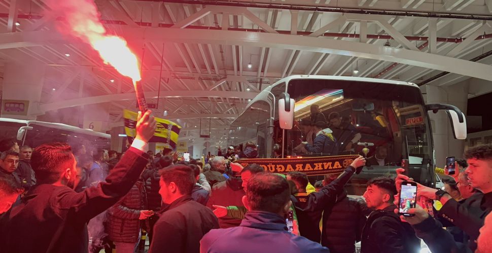 Esenboğa'da büyük coşku!