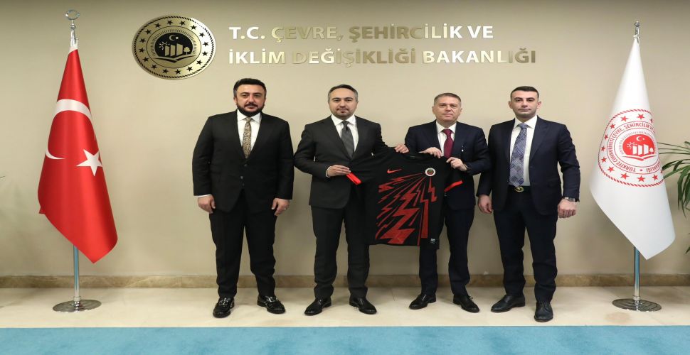Gençlerbirliği yönetiminden Bakan Yardımcısı Demiralp’e ziyaret gerçekleşti