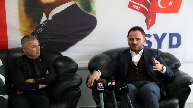 Keçiörengücü Başkanı Sedat Tahiroğlu TSYD Ankara Şubesi'ni ziyaret etti