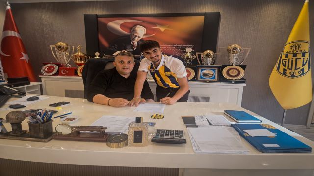 MKE Ankaragücü Miraç Şimşek ile 2 yıllık yeni sözleşme yaptı