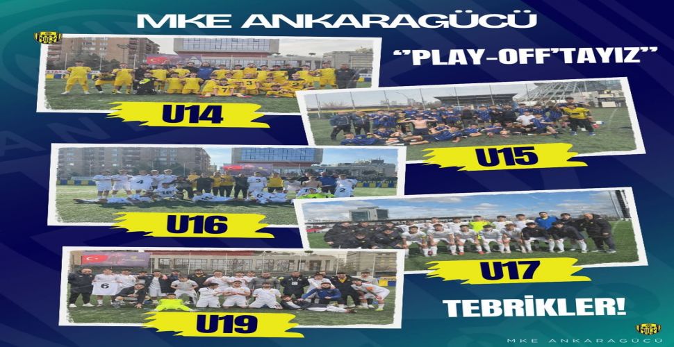 Tandoğan'da maden var! Ankaragücü alt yapısından 5 başarı