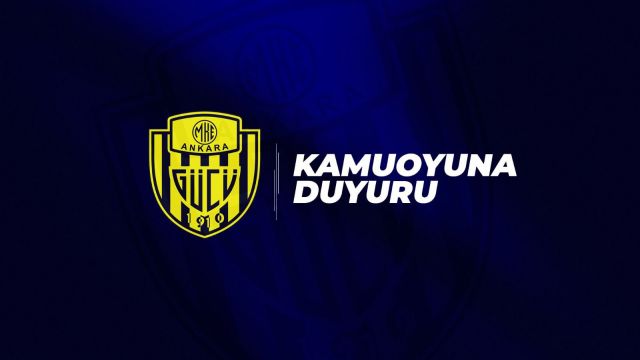 Ankaragücü transfer yasakları ile ilgili bir bilgilendirme açıklaması yaptı