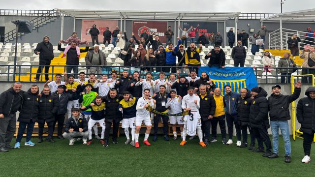 Ankaragücü U17 takımı son 16 final grubuna kalmayı başardı