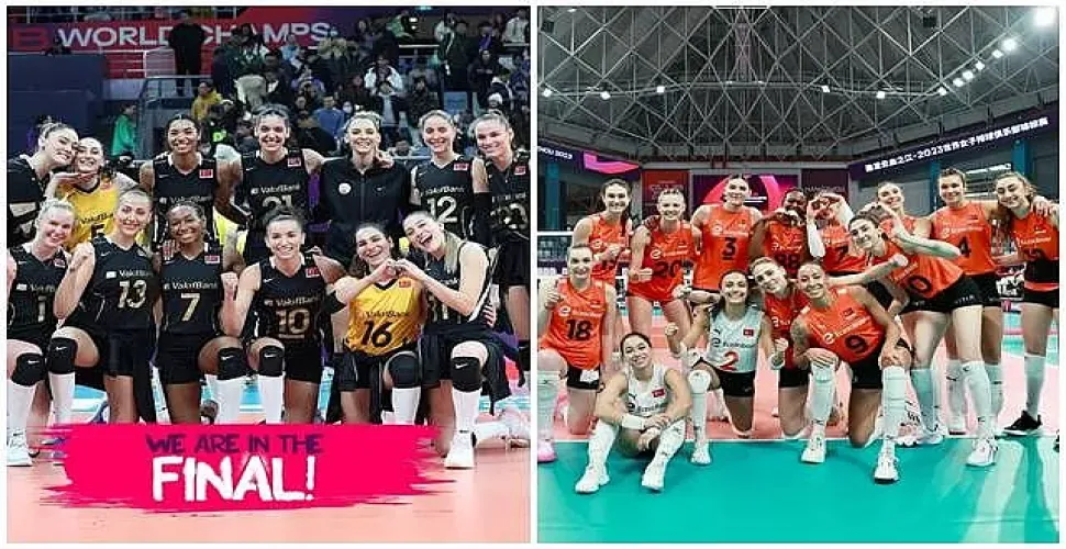 Eczacıbaşı ve VakıfBank CEV Zeren Group Şampiyonlar Ligi'nde finale yükseldi
