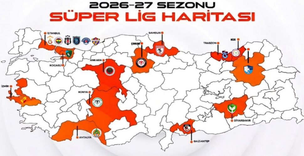 İşte Süper Lig’de yeni sezonda mücadele edecek 18 takım