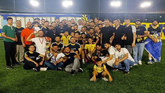 Ankaragücü taraftarları arasındaki “Eren ve Mert Halı Saha Turnuvası” sona erdi
