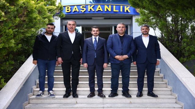 Çankaya Belediye Başkanı Hüseyin Can Güner, Ankaragücü'nü ziyaret etti