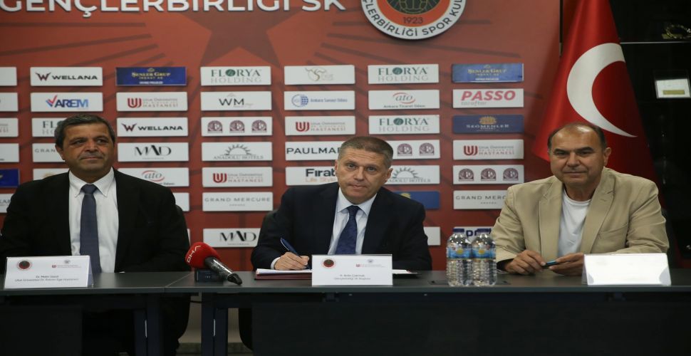 Gençlerbirliği ve Dr. Rıdvan Ege Hastanesi arasında iş birliği protokolü