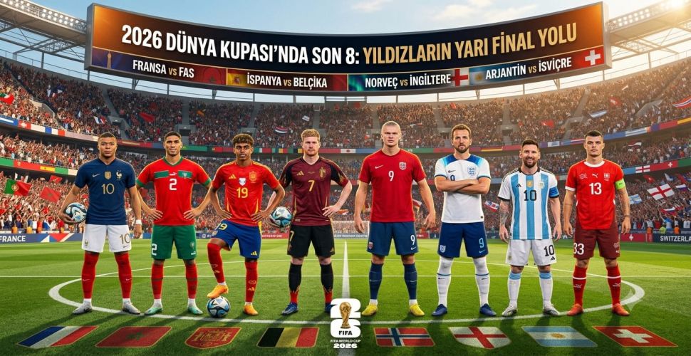 Burç Tuna'nın özel haberi! 2026 Dünya Kupası’nda Son 8
