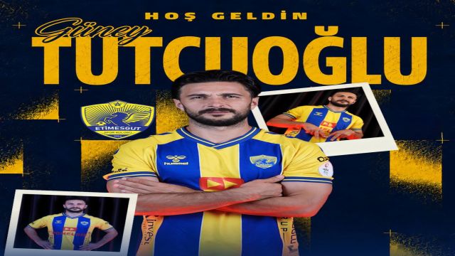 Etimesgut Spor, Güney Tutcuoğlu ile 2 yıllık anlaşma sağladı...