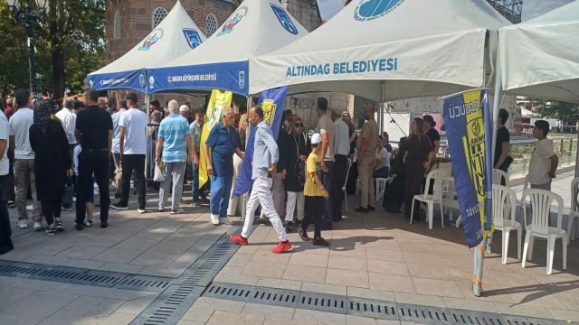 Ankaragücü sünnet şöleninde Hacı Bayram-ı Veli Camii’nde mevlit okutuldu.