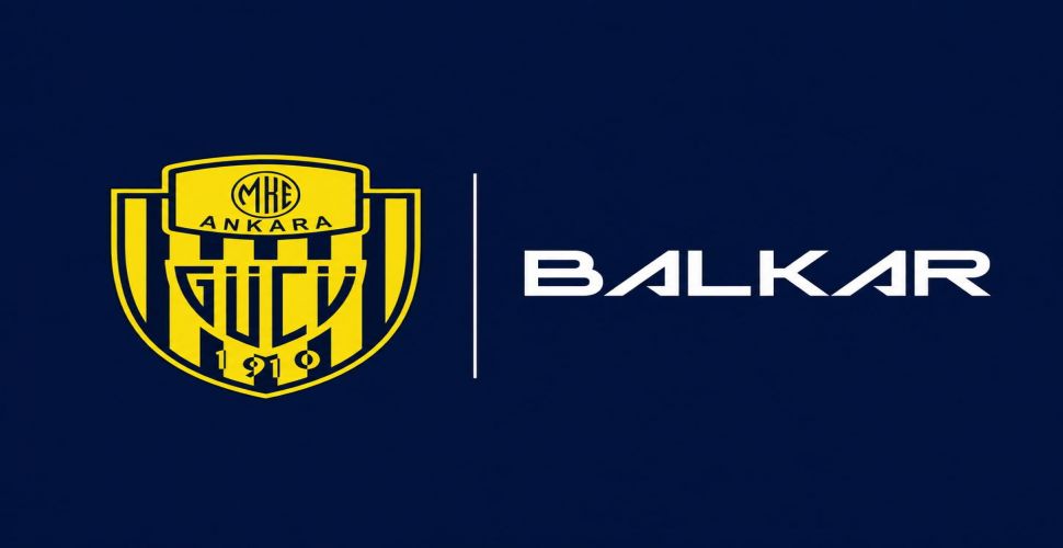 Ankaragücü'nde forma sırt sponsoru Balkar oldu...
