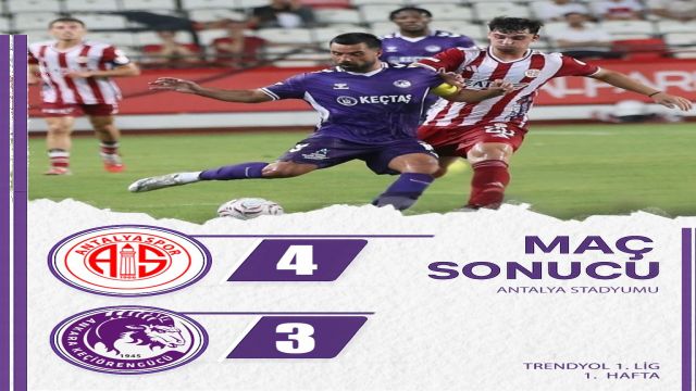 Antalya'da gol düellosu!