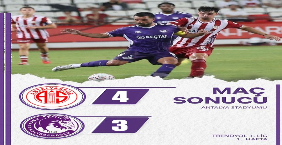 Antalya'da gol düellosu!