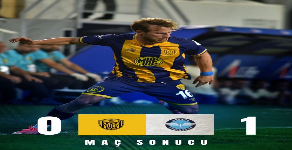 Ankaragücü lige mağlubiyetle başladı 0-1