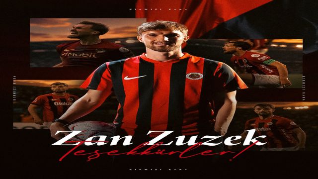 Gençlerbirliği bir teşekkür mesajı ile Zan Zuzek'e veda etti