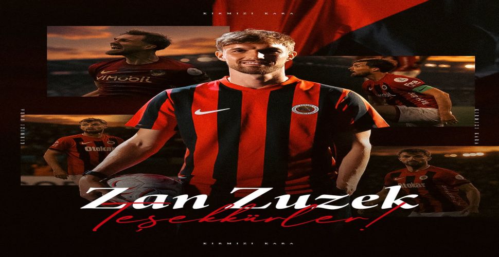 Gençlerbirliği bir teşekkür mesajı ile Zan Zuzek'e veda etti