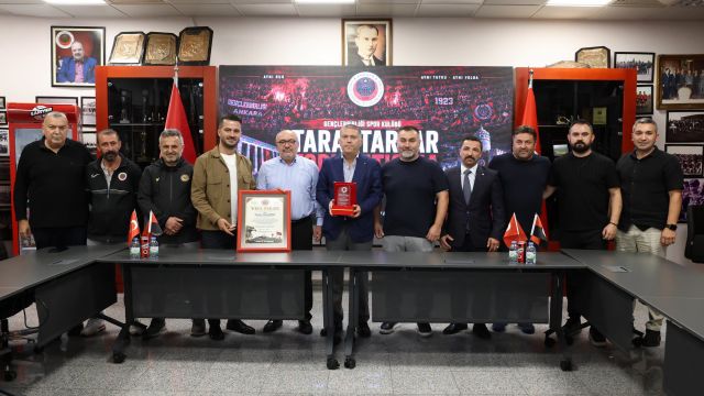 Gençlerbirliği yönetimine vefa ziyareti gerçekleşti