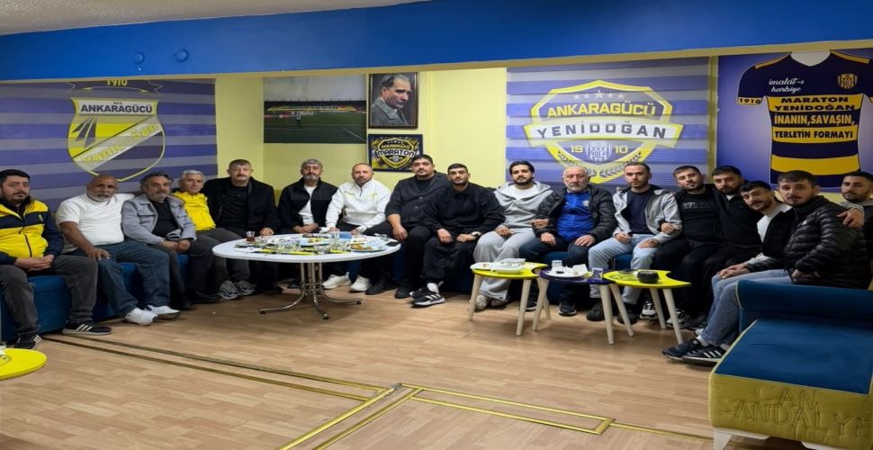 Ankaragücü tribün grupları bir araya geldi..