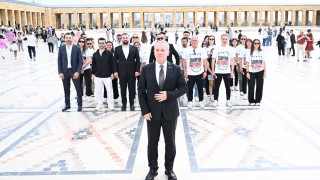 Şampiyon ABB Fomget, Anıtkabir'i ziyaret etti