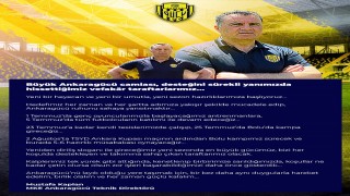 Ankaragücü teknik direktörü Mustafa Kaplan'dan sezon başı açıklaması