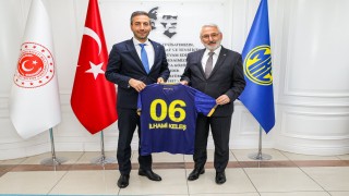 Ankaragücü ve MKE buluştu. Genel Müdürü ziyaret gerçekleşti