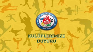 AASKF'den kulüplere duyuru yapıldı