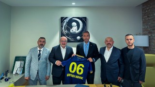 Başkan Ercüment Tekin, Mustafa Varank’ı ziyaret etti