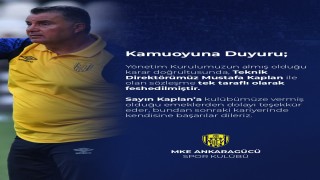 Ankaragücü, Mustafa Kaplan ile yollarını ayırdı...