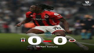 Beşiktaş - Gençlerbirliği maçı başladı...