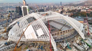 19 Mayıs Stadı hızla ilerliyor!