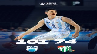 Türk Telekom'dan Bursaspor Basketbol'a 101 sayı!