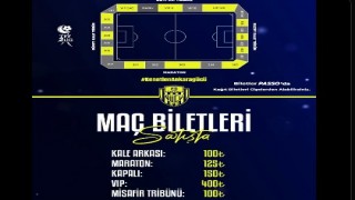 MKE Ankaragücü - Beyoğlu Yeni Çarşı maçının biletleri satışa çıktı