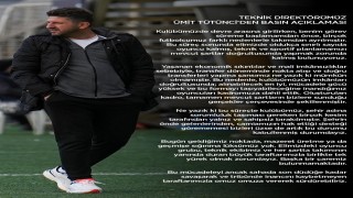 Polatlı 1926 Spor Kulübü, teknik direktörü Ümit Tütünci'den açıklama