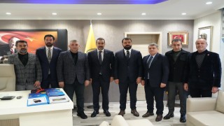 AK Parti Ankara İl Başkanı Hakan Han Özcan, Ankaragücü'nü ziyaret etti...