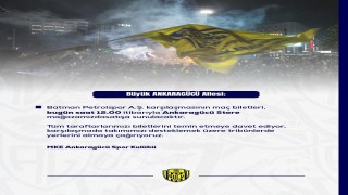 Ankaragücü - Batman Petrolspor maç biletleri satışta...