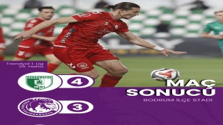 Bodrum'da gol düellosunu, Keçiörengücü kaybetti 3-4