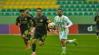 Şanlıurfaspor 1- Ankaragücü 0 İlk yarı sonucu..