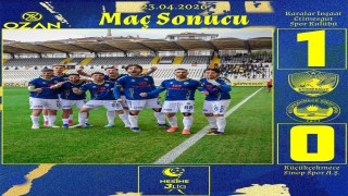 Etimesgut Spor ilk maçta avantajı kaptı 1-0