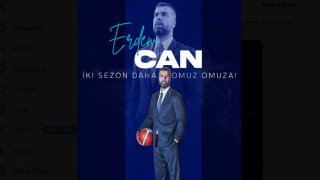 Türk Telekom, başantrenör Erdem Can'ın sözleşmesini uzattı!
