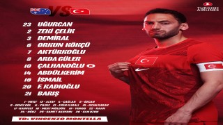Avusturalya maç kadromuz...