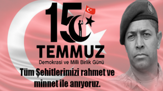 15 Temmuz Demokrasi ve Millî Birlik gününde şehitlerimize rahmet, gazilerimize şükranlarımızı sunuyoruz