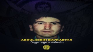 Ankaragücü ve Bursaspor Abdülkerim Bayraktar’ı andı